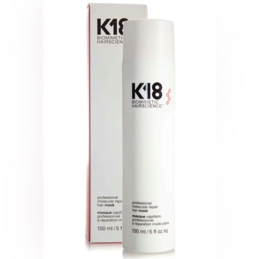 K18 full-size leave-in molecular repair hair mask 150mls Professional size